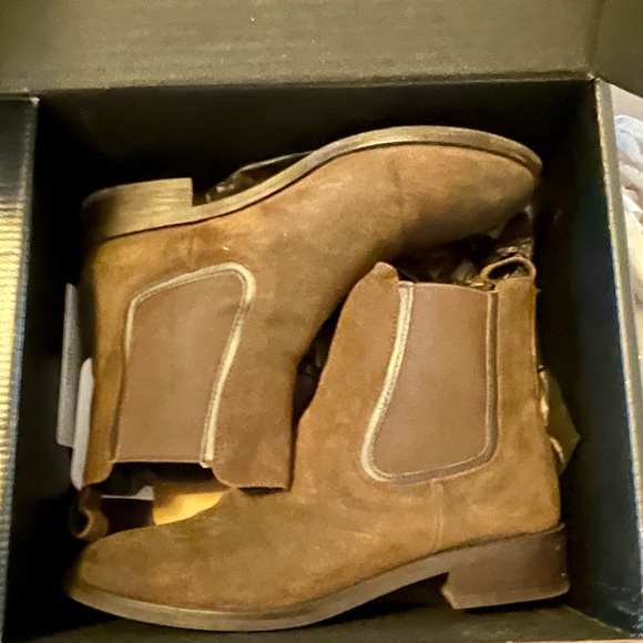 Thursday Boot Company Olive~Brown Ankle Boots - Picture 2 of 7